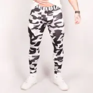 AW Camo Tights, grå camo, Nebbia