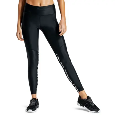 Borg High Waist Tights, Black Beauty