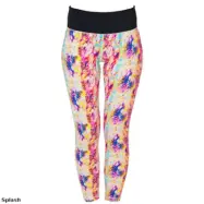 Bow Yoga Leggings - Concrete Print / s