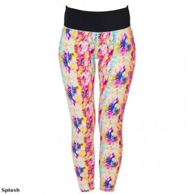 Bow Yoga Leggings - Concrete Print / xs