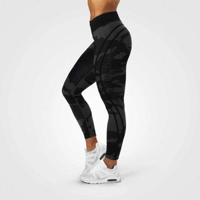 Camo High Tights, Dark camo