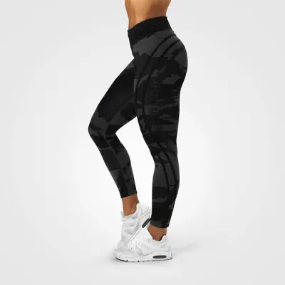 Camo High Tights, Dark camo