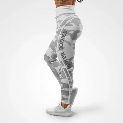 Camo High Tights, White Camo