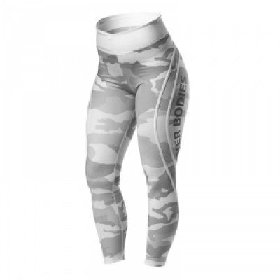 Camo High Tights, white camo, Better Bodies - Burpeesbutiken