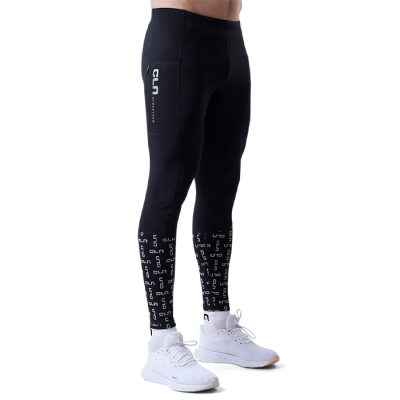 Lightning Winter Tights, Black