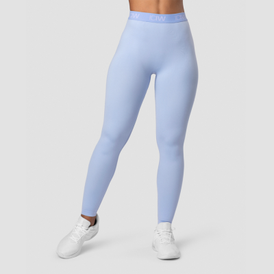 Define Logo Seamless Tights, Powder Blue