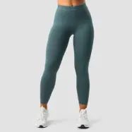 Define Seamless Logo Scrunch Tights, Jungle Green