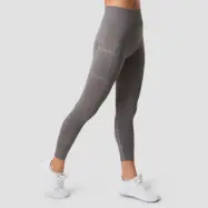 Define Seamless Pocket Tights, Taupe Melange