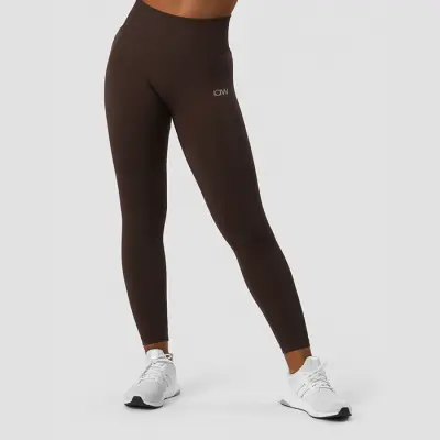 Define Seamless Scrunch Tights, Dark Brown