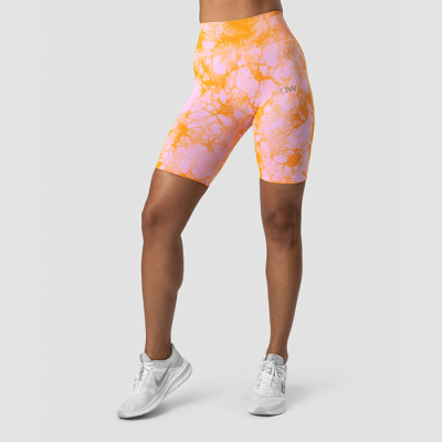 Define Seamless Tie Dye Biker Shorts, Sunset Beach