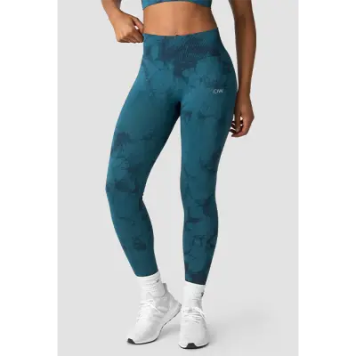 Define Träningstights Mörk Blågrön