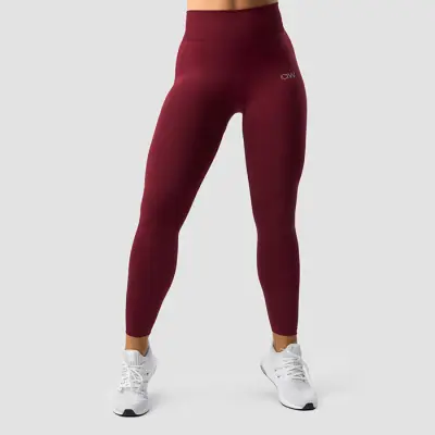 Define Seamless Tights, Burgundy
