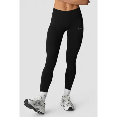 Define Seamless Tights Låg Midja Svart
