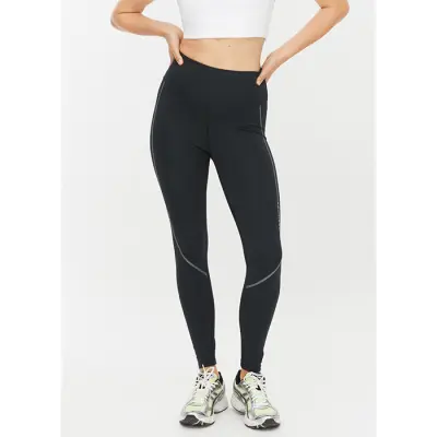 Distance Stripe Tights, Black