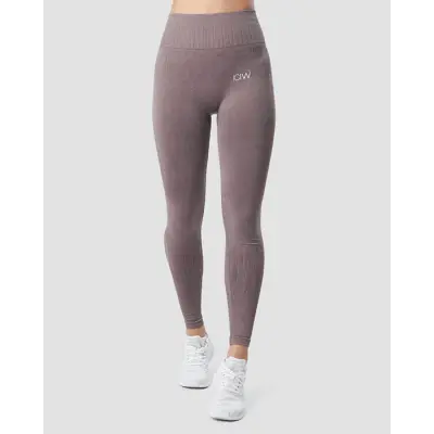 Eclipse Stonewashed Tights, Mauve