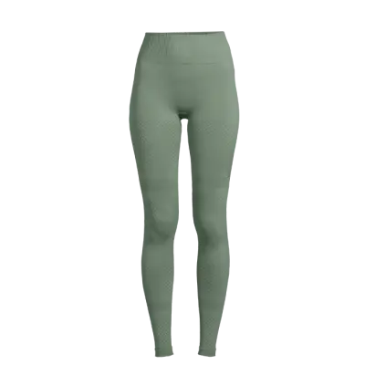 Essential Block Seamless High Waist Tights, Dusty Green