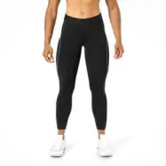 Fitness Curve Tights, black/aqua, Better Bodies