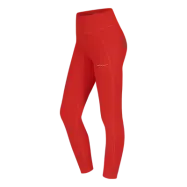Flattering High Waist Tights, Fiery Red