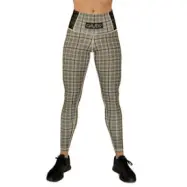 Gavelo GLNCHCK III Tights, black/beige, large