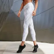 Gavelo Marblelicious Tights - White/grey / m