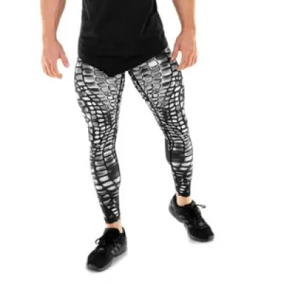 Gavelo Marvellizzard Tights, black/white, small