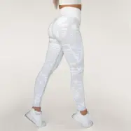 Gavelo Seamless Floral Tights Grey - xxs