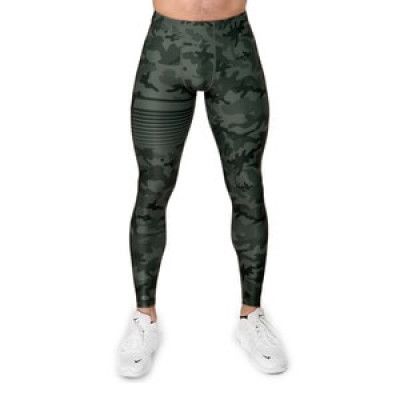 Gavelo Sniper Compression Tights, camo green, xlarge