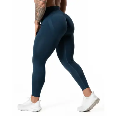 Hybrid Tights Blå