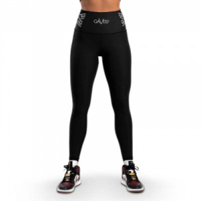 Iconic Compression Leggings, black/white, Gavelo