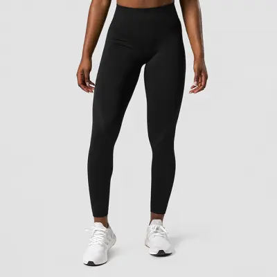 Impact Seamless V-shape Tights, Black