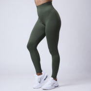 Luma Ribbed Seamless Tights Grön