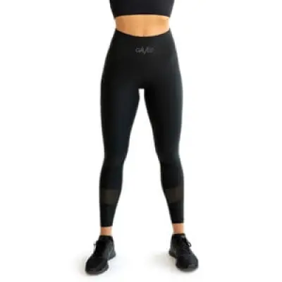 Mesh Swirl Tights, black, Gavelo