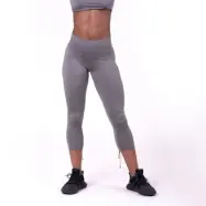 Nebbia Lace-up 7/8 Tights Metal - s