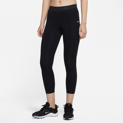 Nike Wmn Pro 7/8 Tights, Black