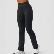 Nimble Flared Tights Svart