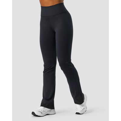 Nimble Flared Tights Svart