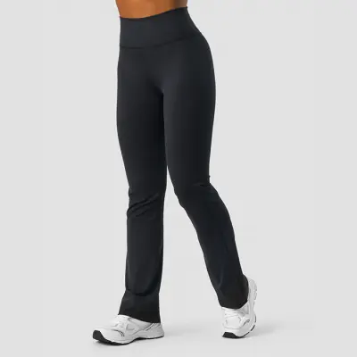 Nimble Flared Tights, Black