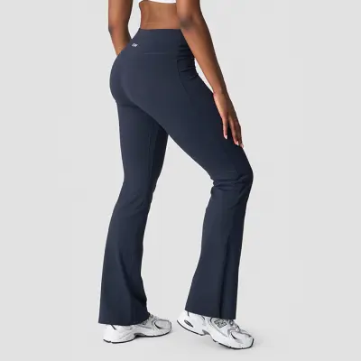 Nimble Flared Tights Marinblå