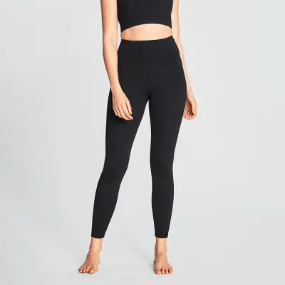 Nora Lasting High Waist Tights, Black