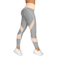 Peach Swirl Tights, light grey/peach, Gavelo