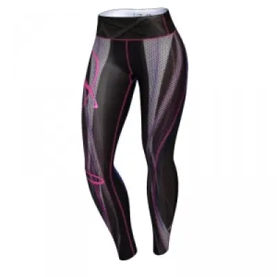 Plasma Leggings, black/pink, Anarchy