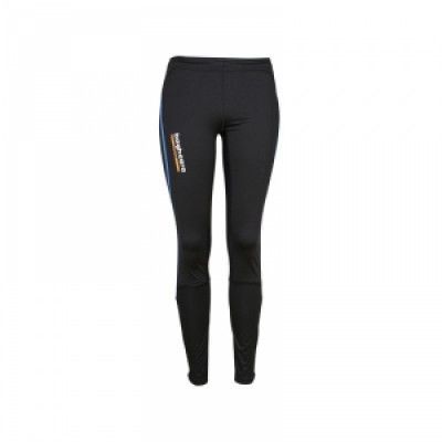 Race Tights Long Women, black/royal, Bagheera