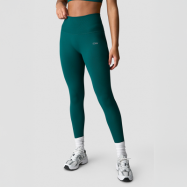 Ribbed Define Seamless Pocket Tights Grön