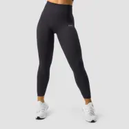 Ribbed Define Seamless Tights, Dark Graphite