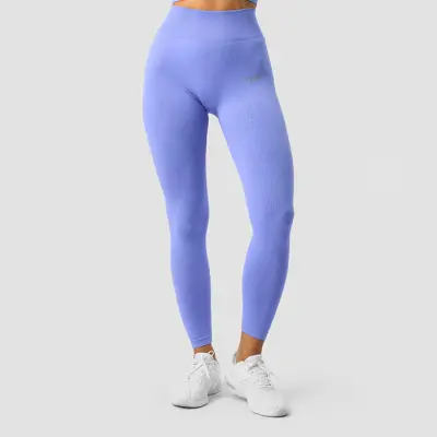 Ribbed Define Seamless Tights, Dark Lavender