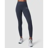 Ribbed Define Seamless Tights, Smokey Blue