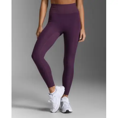 Ribbed Hi-Rise Compression Tights