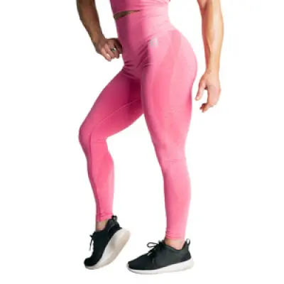 Rockaway Tights, hot pink melange, small