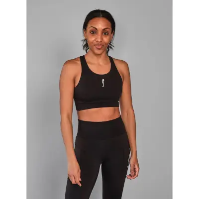RS Women's Stretch Tech Sports Bra Logo, Sport-BH dam