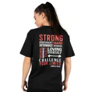 Sandy Oversized T-Shirt, black, xsmall